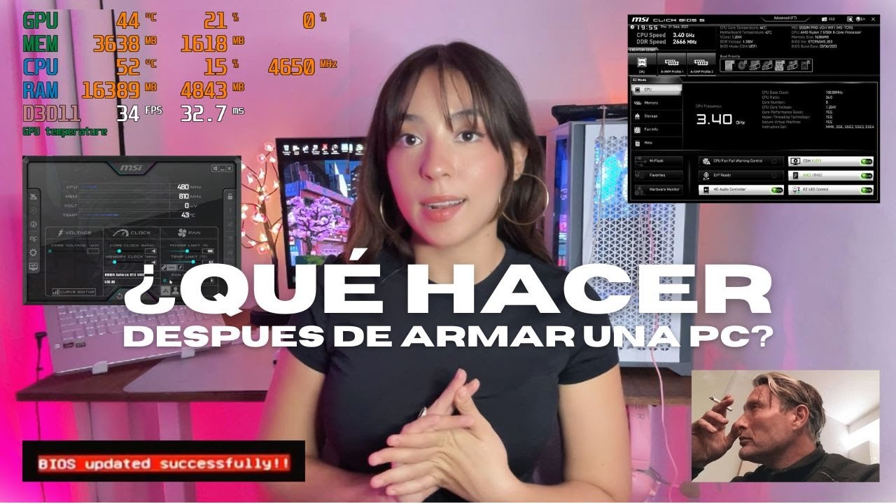 TODO lo que debes hacer después de armar una PC. Actualizacion/Mejoras/Optimización/ Desempeño