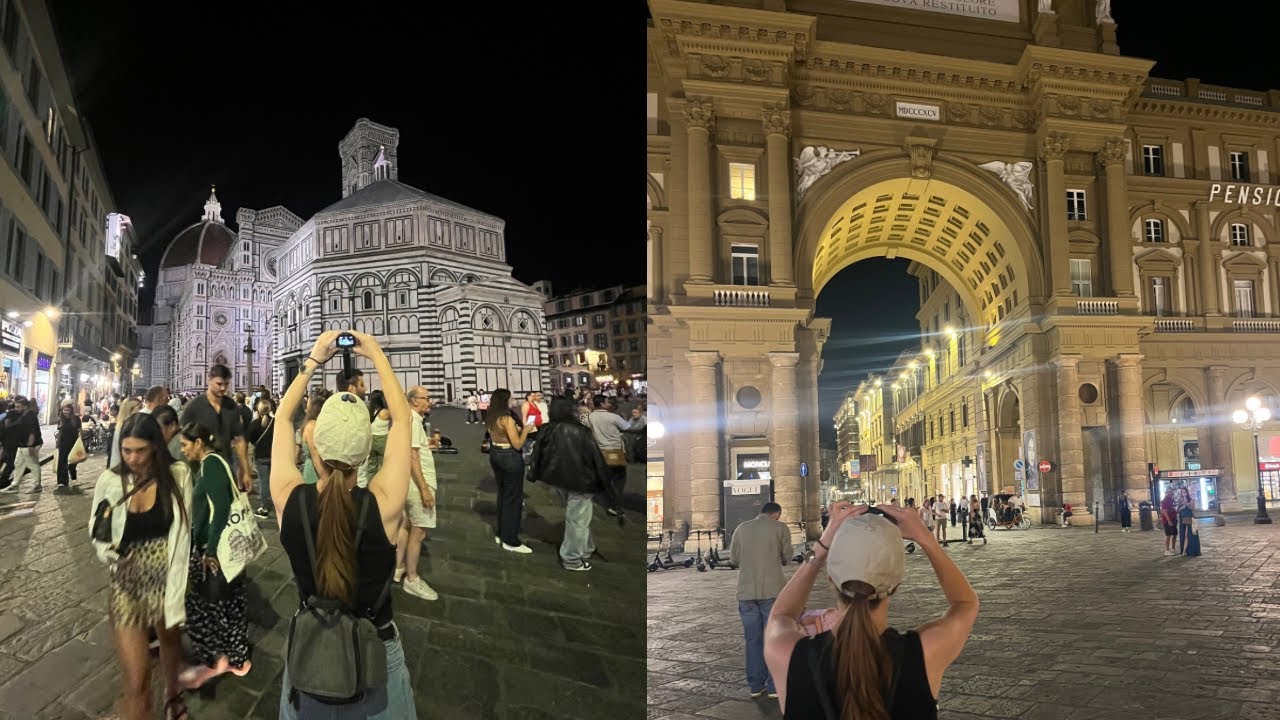 Florence At Night Vlog