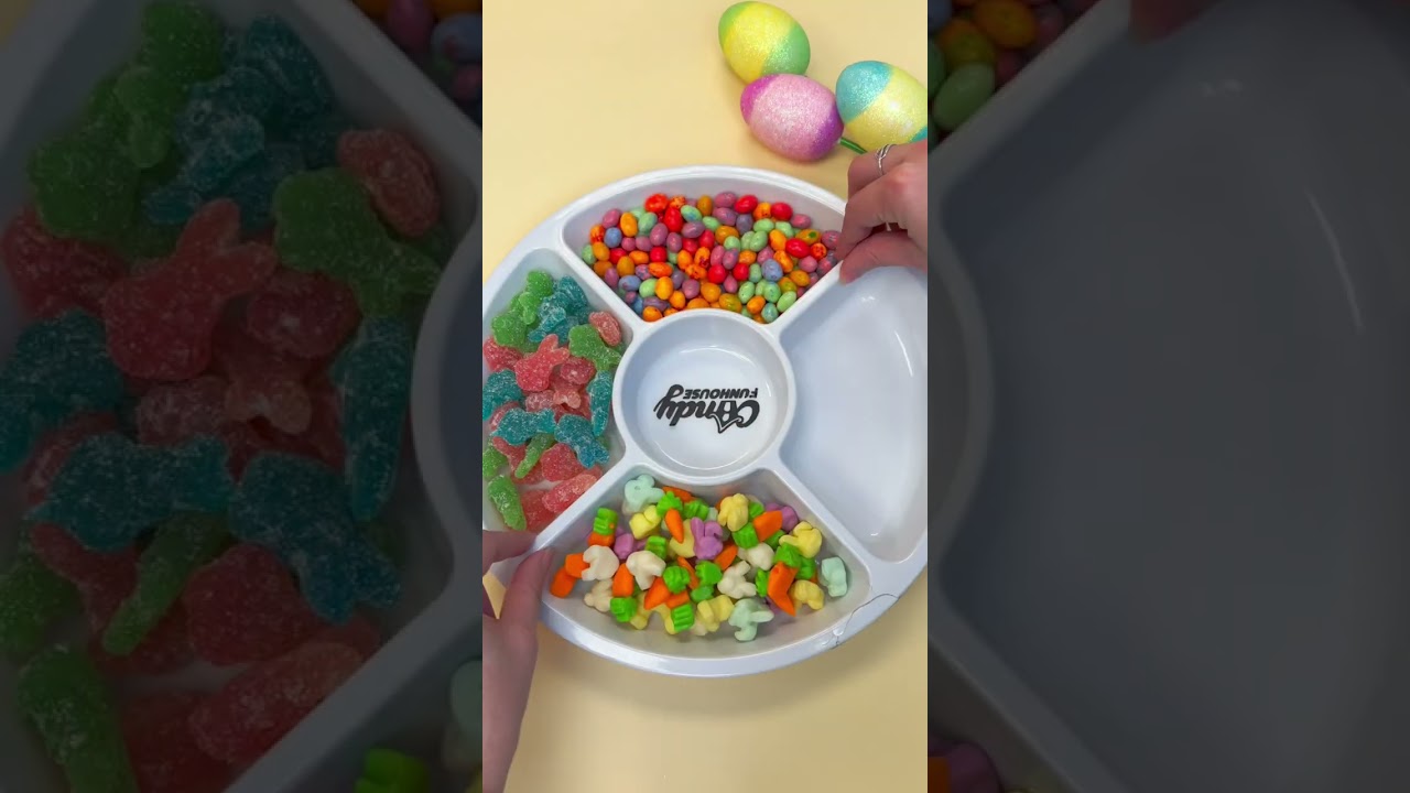 Hop into sweetness with the perfect Easter Candy Platter 🐣🩷🐰🍬