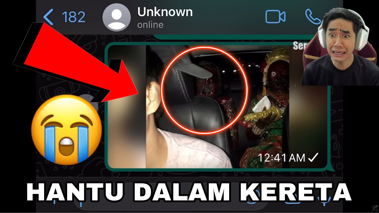 HANTU TUMPANG KERETA 😈 SERAM WOI JANGAN MAIN PRANK 😭