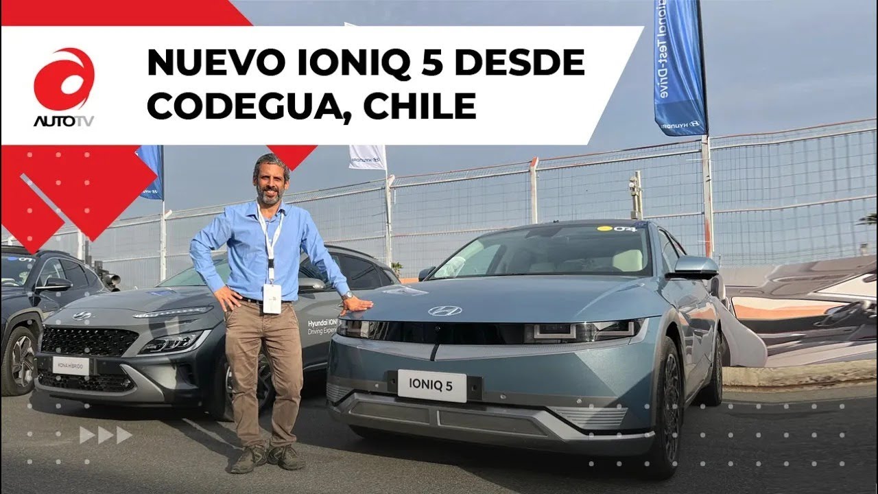 Lanzamiento regional del 100% eléctrico HYUNDAI IONIQ 5, en el circuito de Codegua, en Chile.
