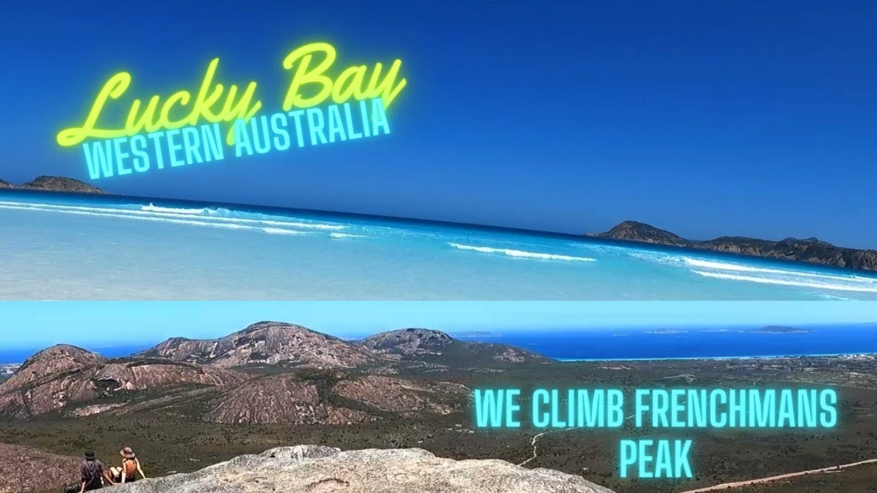The bluest water on earth  - Lucky Bay, Hellfire Bay