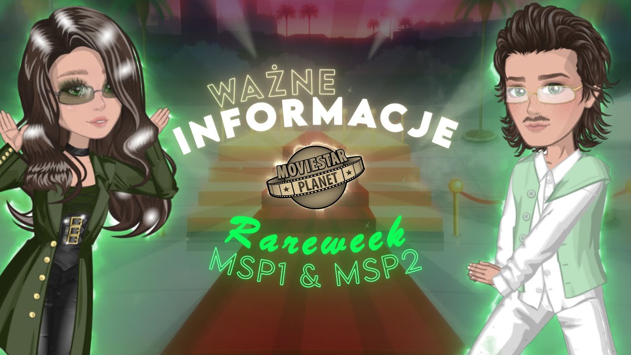 🌟 WAŻNE INFORMACJE oraz Looki RAREWEEK ✨ MSP1 & MSP2 🪐 𝓔𝓶𝓮𝓻𝓲𝓸𝓷 💚