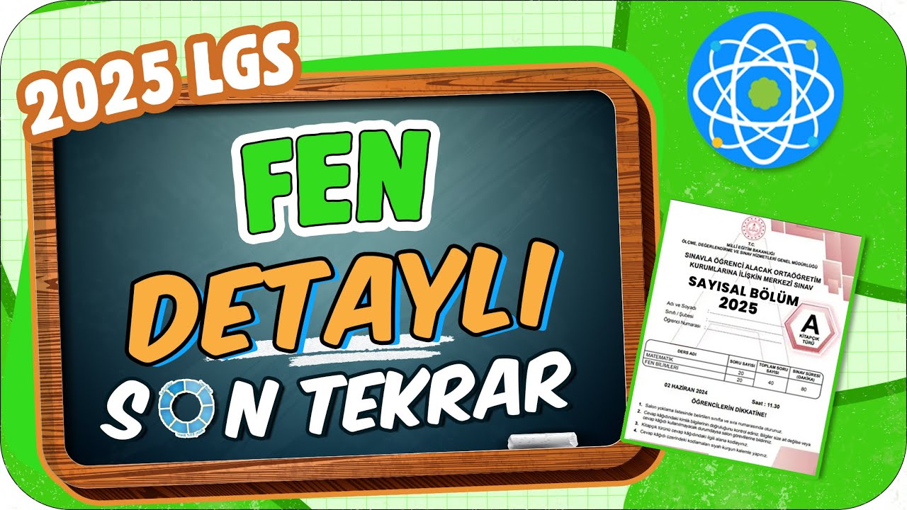 LGS Fen Detaylı SON TEKRAR 🔍#LGS2025