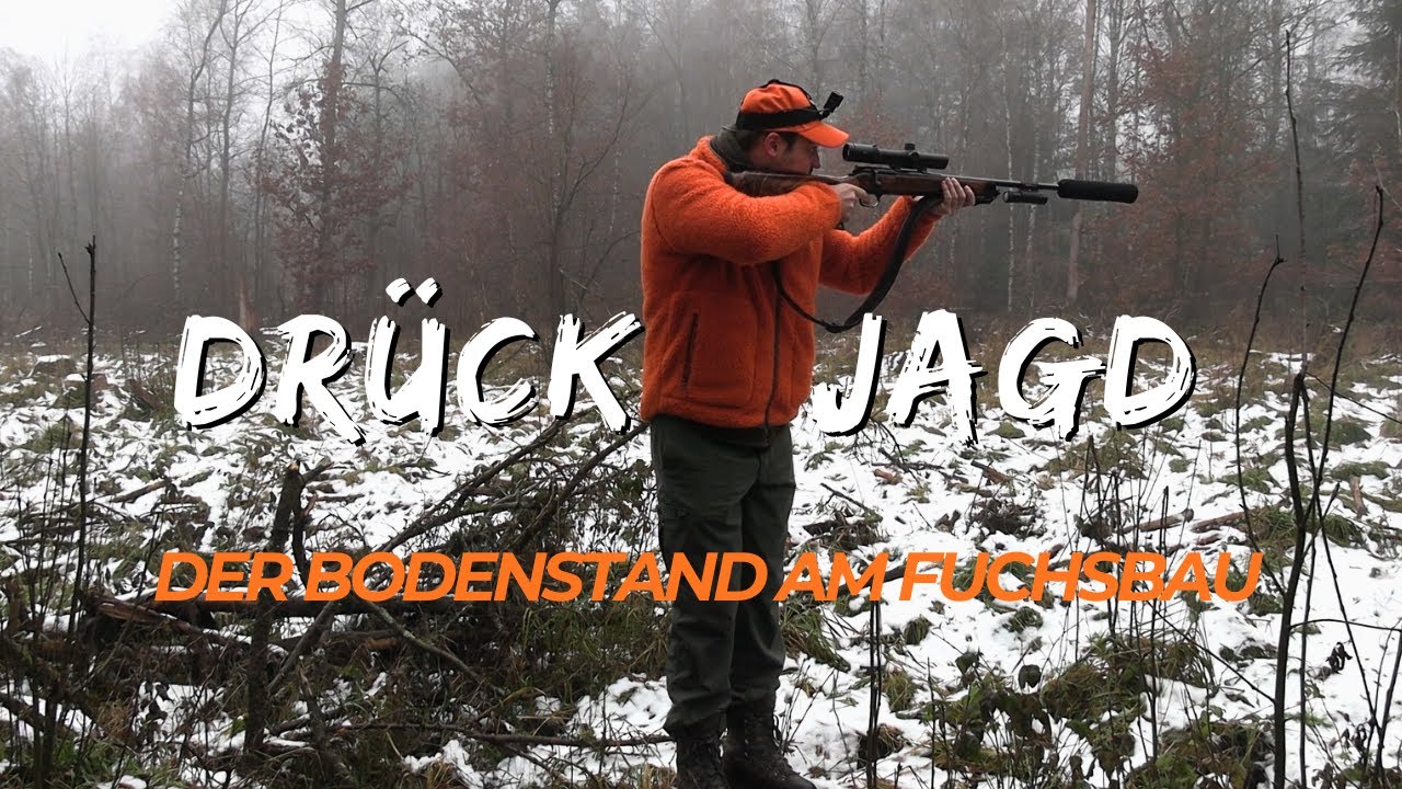 Der Bodenstand am Fuchsbau mit 4x Waidmannsheil | Dr&uuml;ckjagd in Th&uuml;ringen | chris_hunting