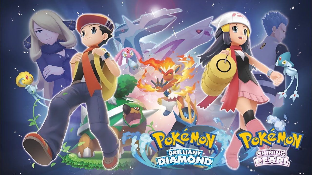 Sandgem Town (Night) - Pok&eacute;mon Brilliant Diamond & Shining Pearl OST