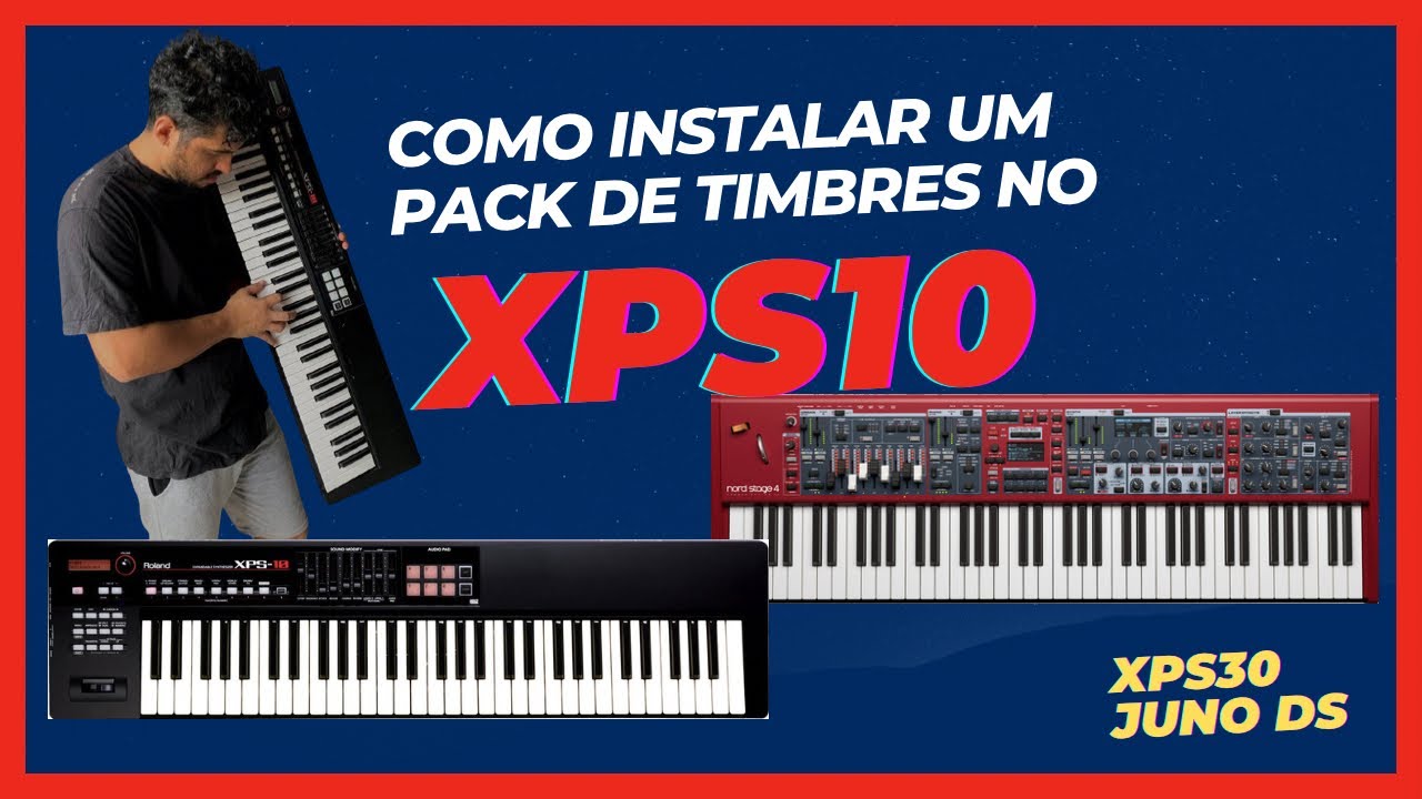 Importar e exportar backup de timbres no Xps10