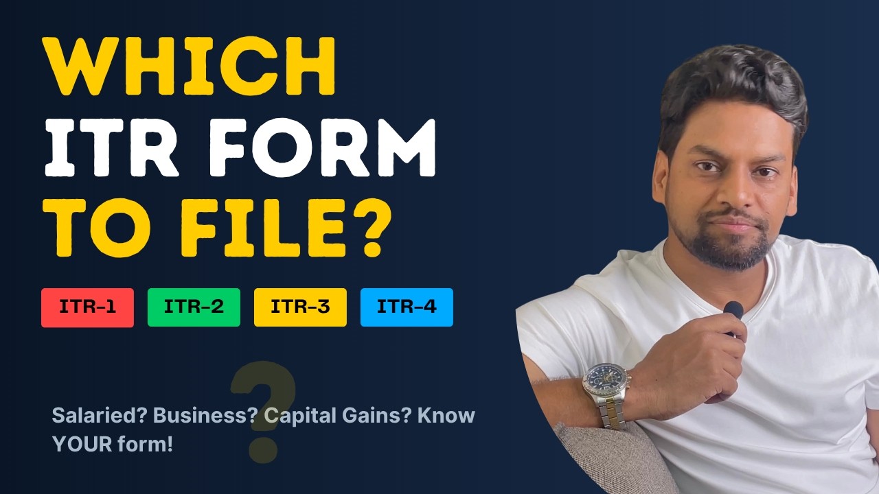 ITR Forms Explained 2026 | Which ITR Form to File? ITR-1, ITR-2, ITR-3, ITR-4