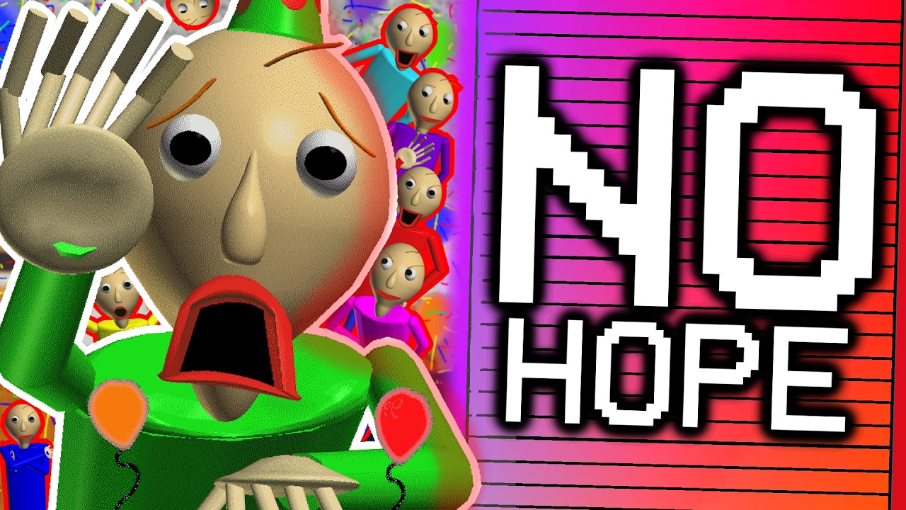 Can You Beat Baldi's Basics in CHAOS MODE?