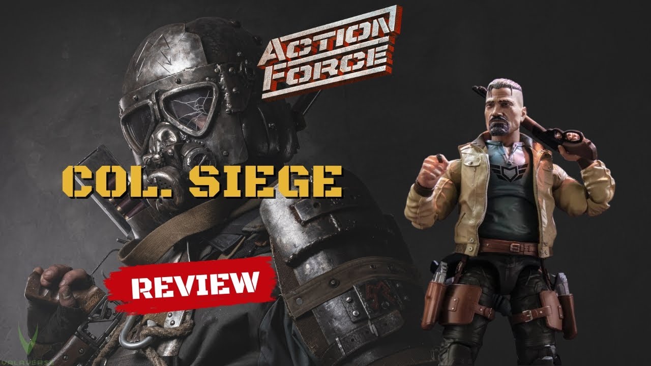 Valaverse Action Force Col. Siege 1/12 Figure Unboxing & Review!
