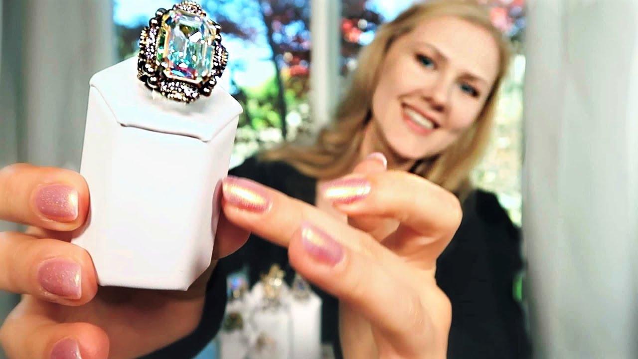 RINGS 💍 ASMR Jewelry Shopping Channel • Soft Spoken • Sassy