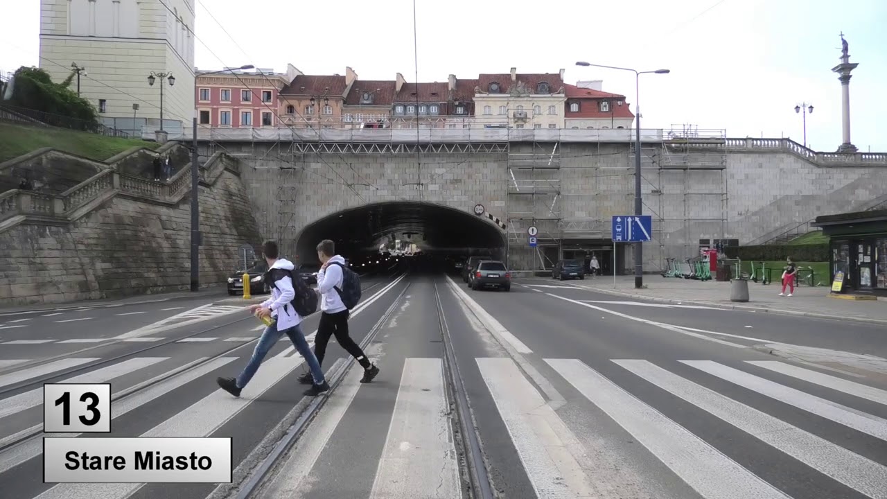 Tramwaje Warszawa 2020 Linie 13