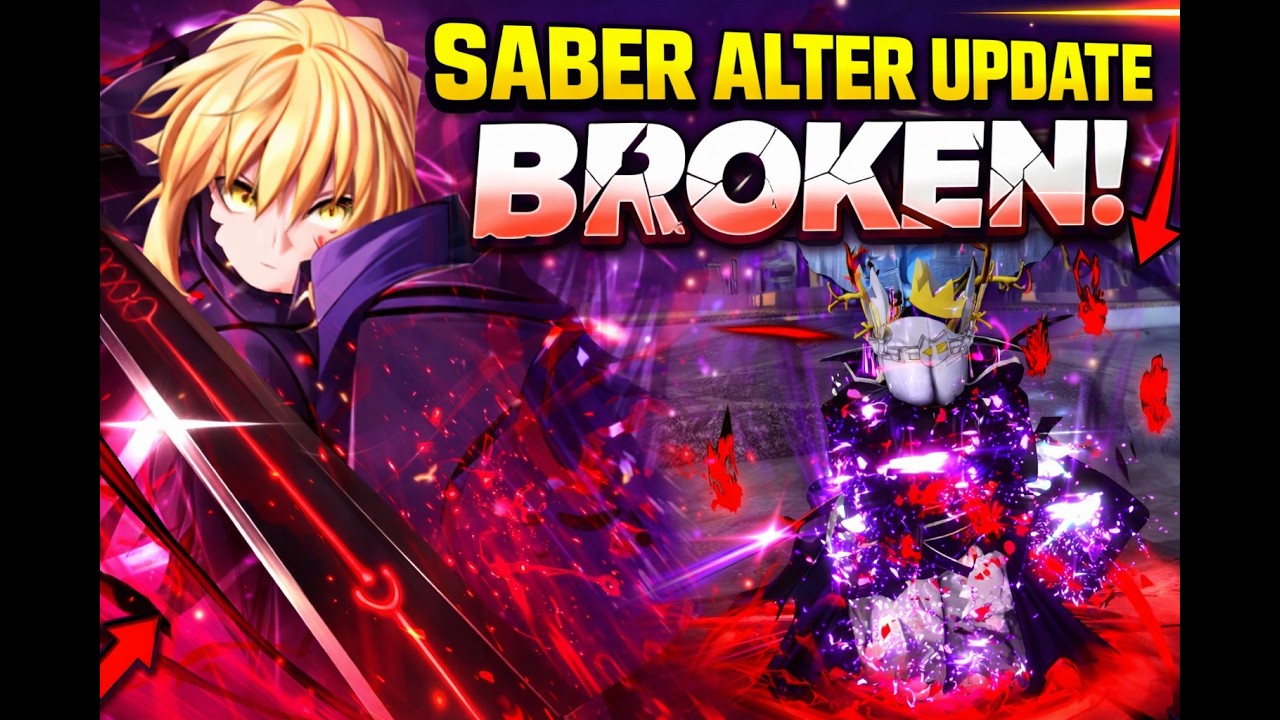 [Sailor Piece] SABER ALTER Is INSANE! (Showcase + Guide)