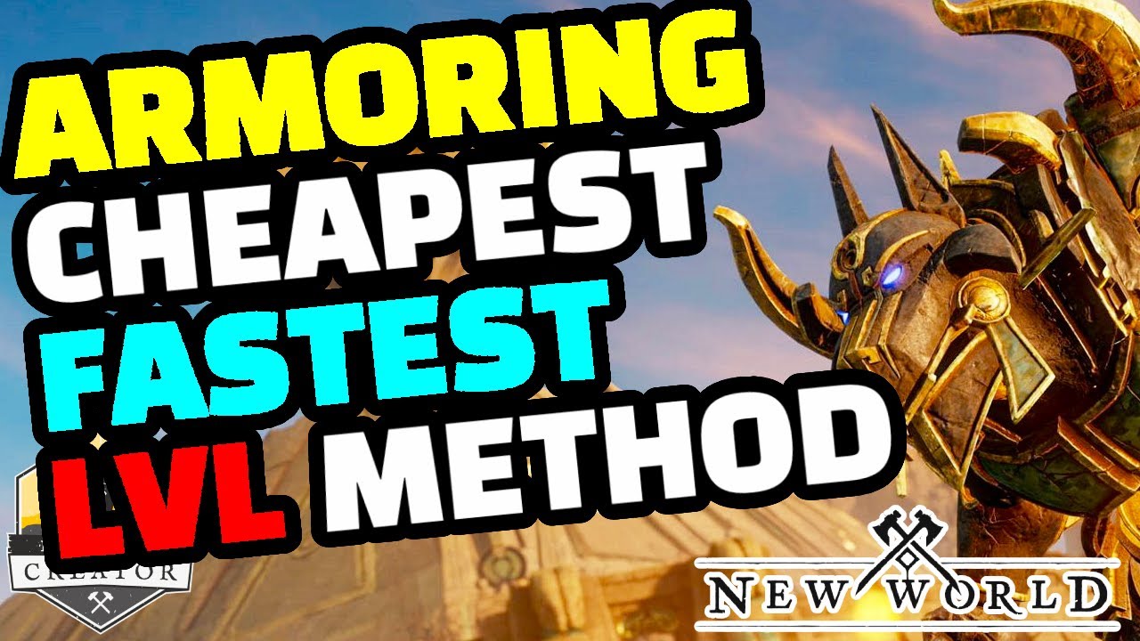 The BEST WAY to Level Armoring CHEAP in New World