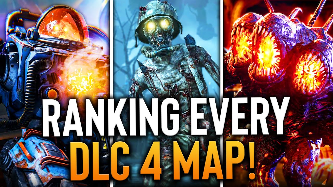 Ranking EVERY DLC 4 Zombies Map in Call of Duty! (WORST to BEST)