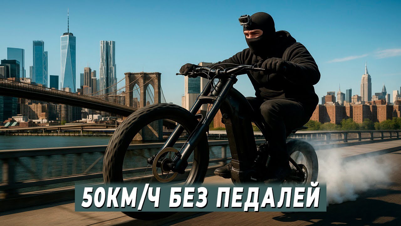 «Зачем покупать ЭЛЕКТРОВЕЛОСИПЕД, если можно сделать самому?»