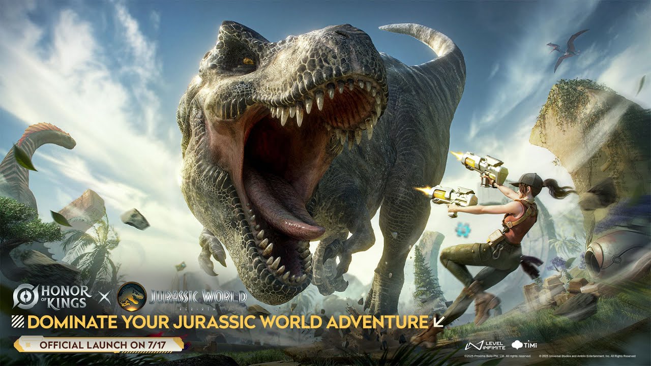 CG | Honor&nbsp;of&nbsp;Kings&nbsp;&times;&nbsp;Jurassic World Rebirth&nbsp;Collaboration