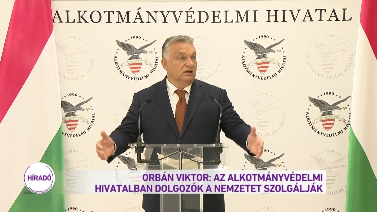 Orbán Viktor: az Alkotmányvédelmi Hivatalban dolgozók a nemzetet szolgálják