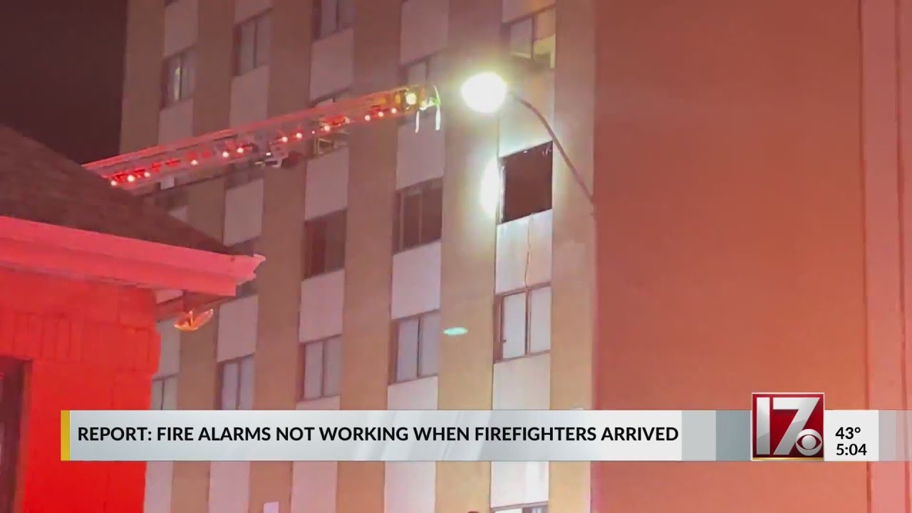 Fire alarms not working when firefighters arrived at Shaw University