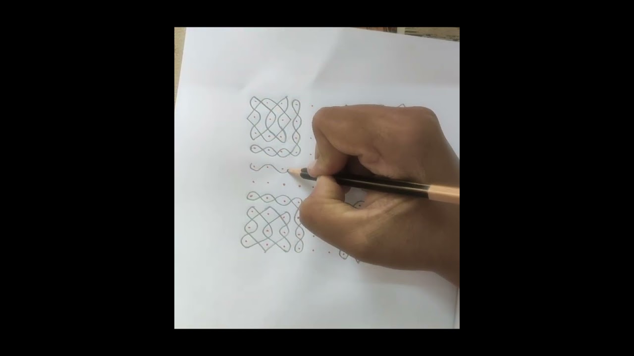 #10*10dots #melikala muggu #rangoli design #sikku kolam #trending short #viral #youtubefeed #jan2026