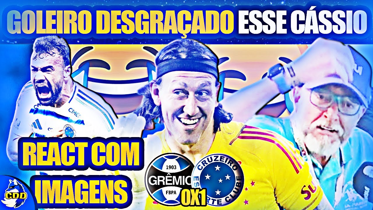🦊😂 FARID pistola! GR&Ecirc;MIO &eacute; FIASCO contra o CRUZEIRO ap&oacute;s cravar vit&oacute;ria gremista! 
