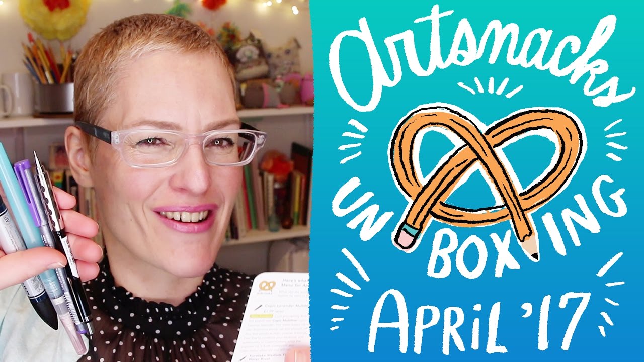 #ARTSNACKS #UNBOXING APRIL 2017