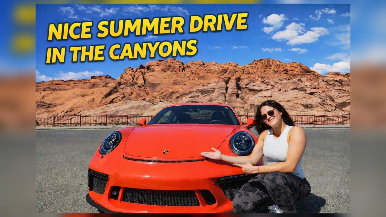 Porsche GT3 Test Drive In The Canyons