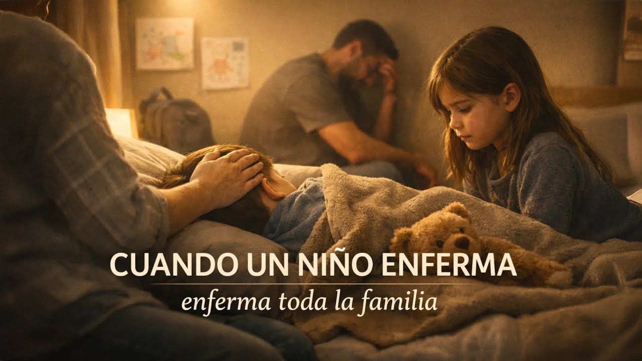 Cuando un niño enferma, enferma toda la familia