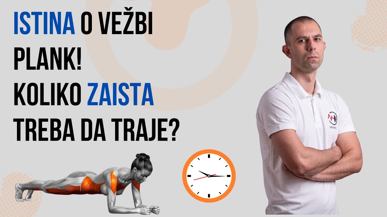 ISTINA O VEŽBI PLANK! Koliko dugo zaista treba da traje a da vam stomak bude kao stena!