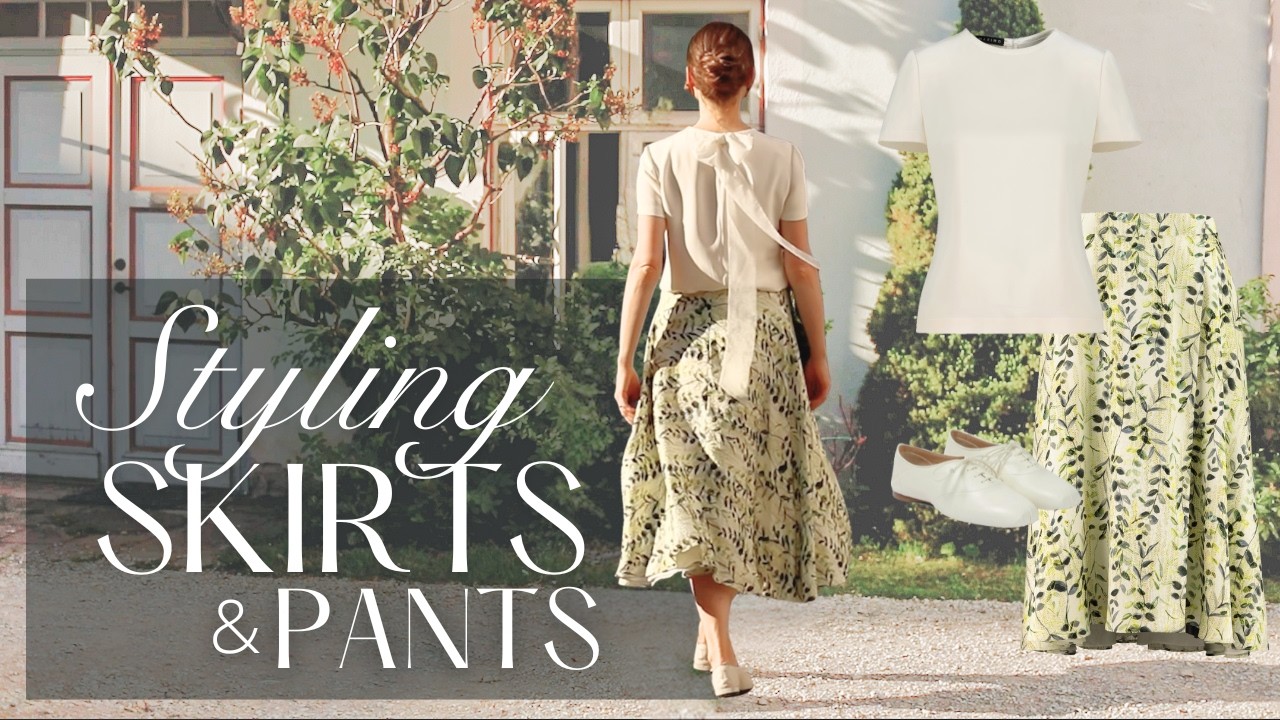 My minimalist capsule wardrobe series | How I wear my skirts & pants?