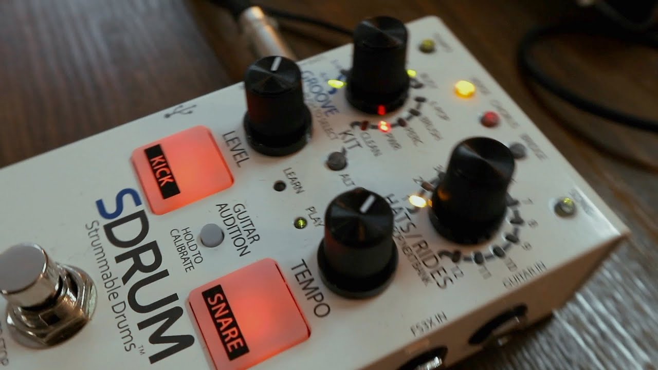 Играем с DigiTech  SDRUM (Виртуальный барабанщик)