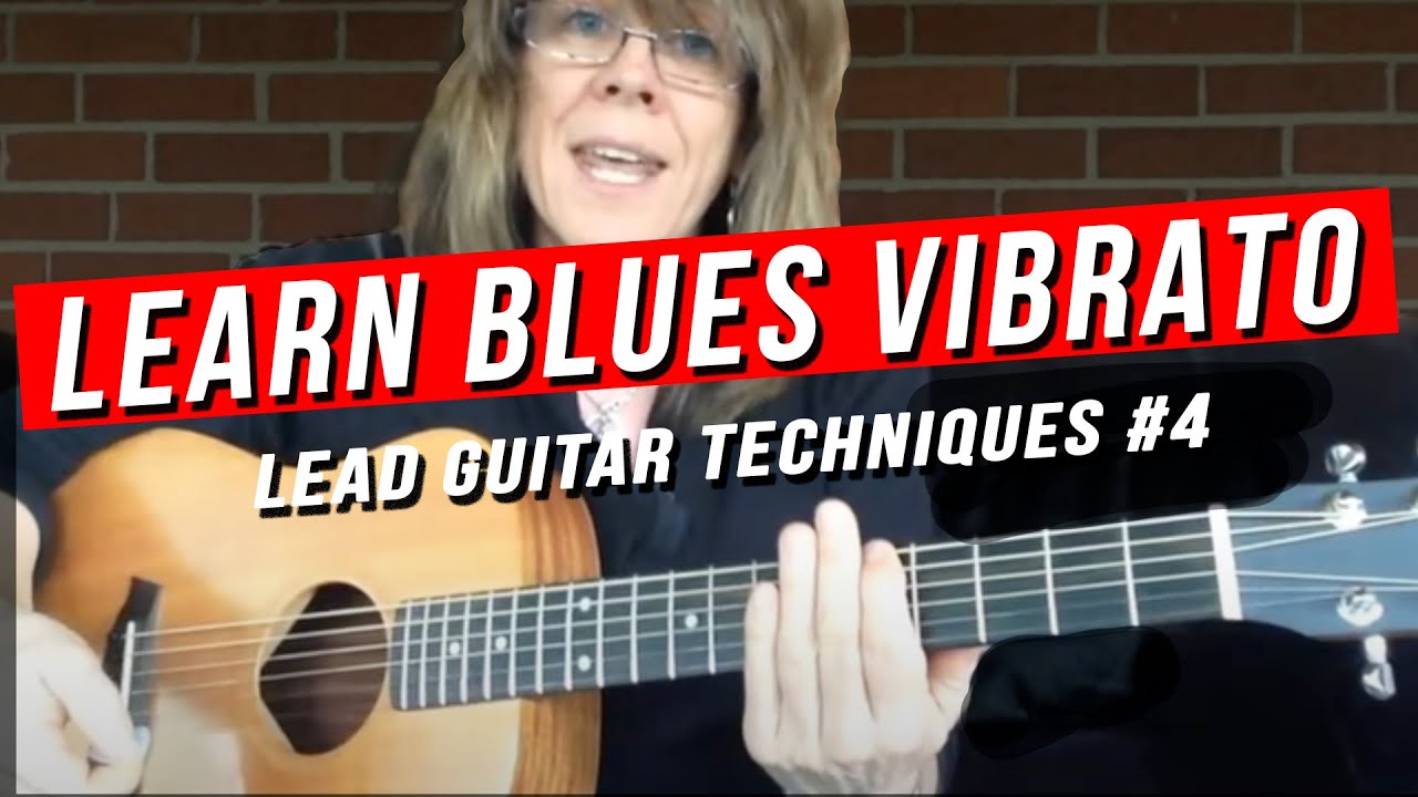 Learn Vibrato for Blues Guitar | Guitar Solo Techniques | Blues Guitar for Beginner