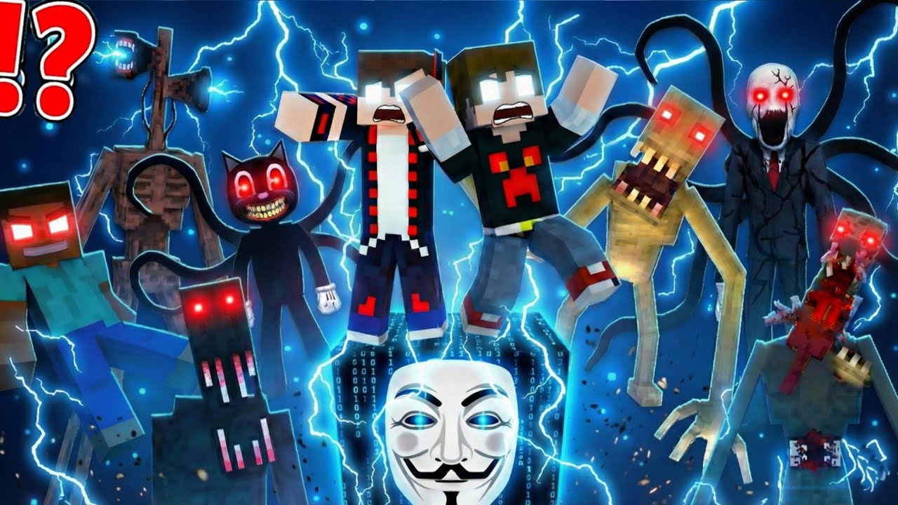 ماين كرافت : عشت 24 ساعة على بلوكة حظ الهكر المرعبة ولكن كل شيء مرعب !!؟ 🔥😱