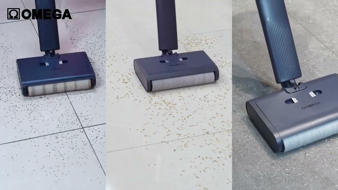 Omega Wet Dry Vacuum Cordless Floor Washer & Mop