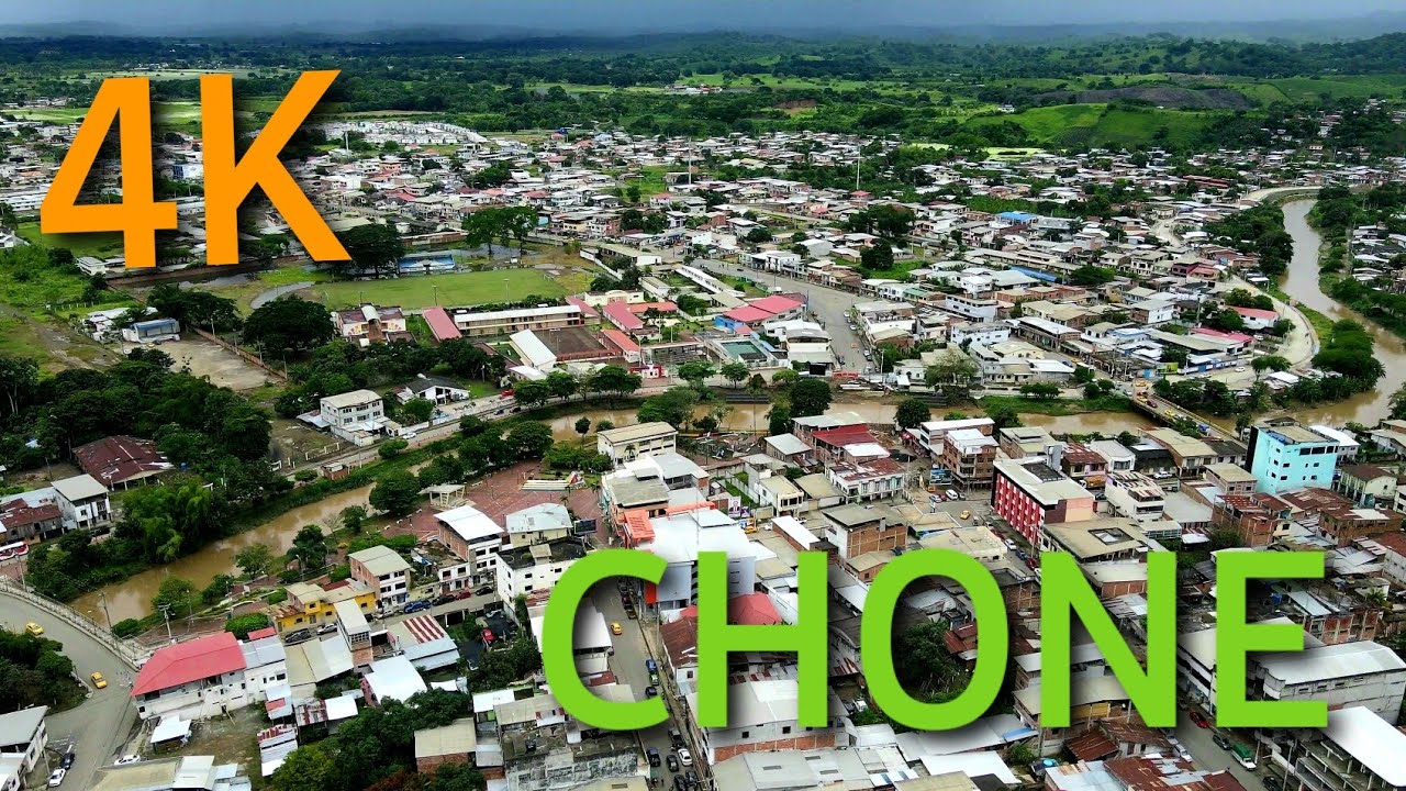 4K DRON 🇪🇨 CHONE ☆ MANABÍ ☆ ECUADOR ☆ 8 MAR 2021