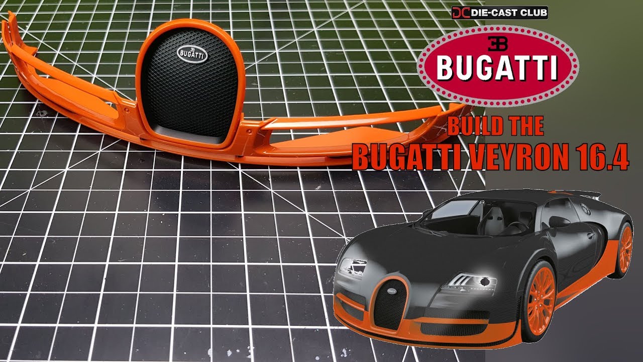 Build the Bugatti Veyron 16.4 Super Sport TRIAL - Part 1 - Grill and Front Bumper