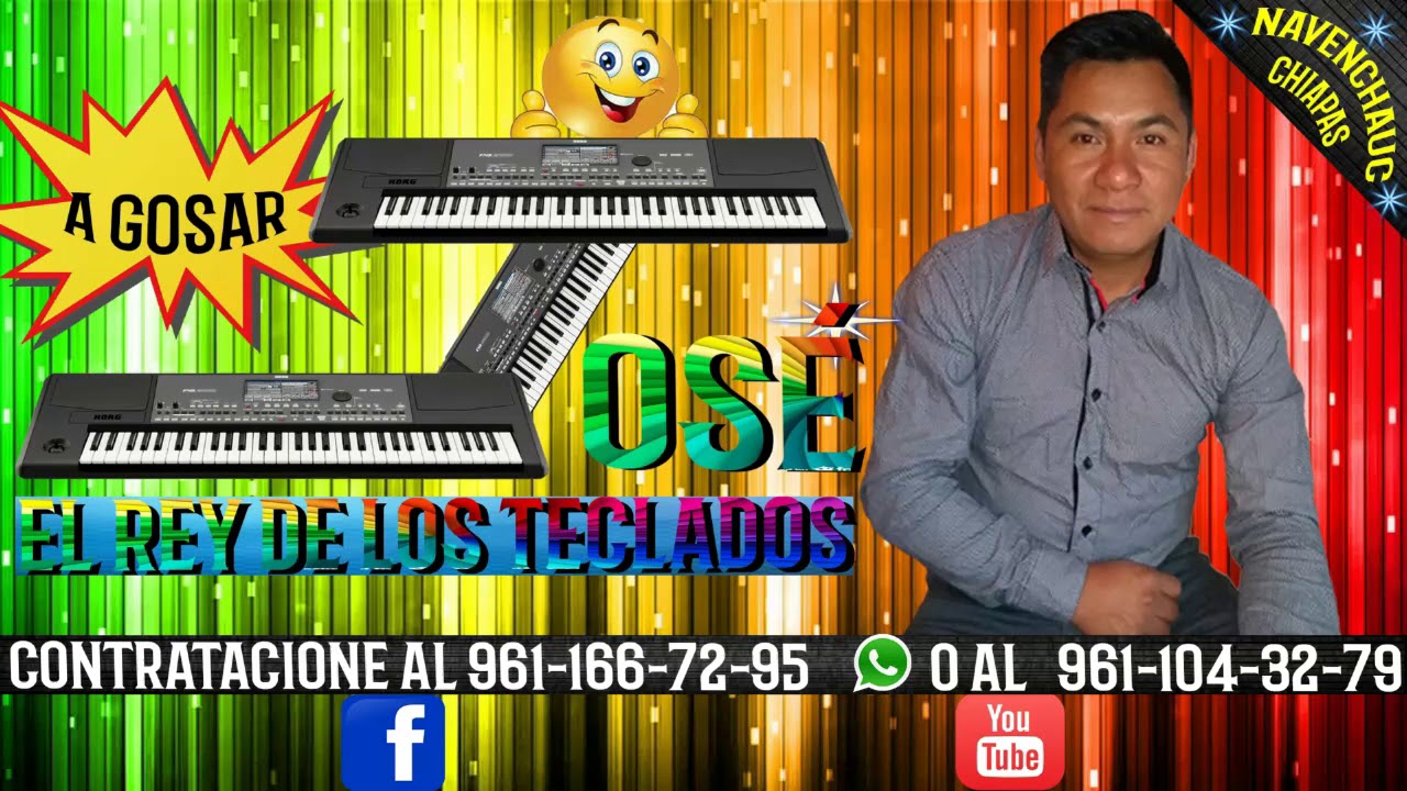 A Chiapas José el rey de los teclados