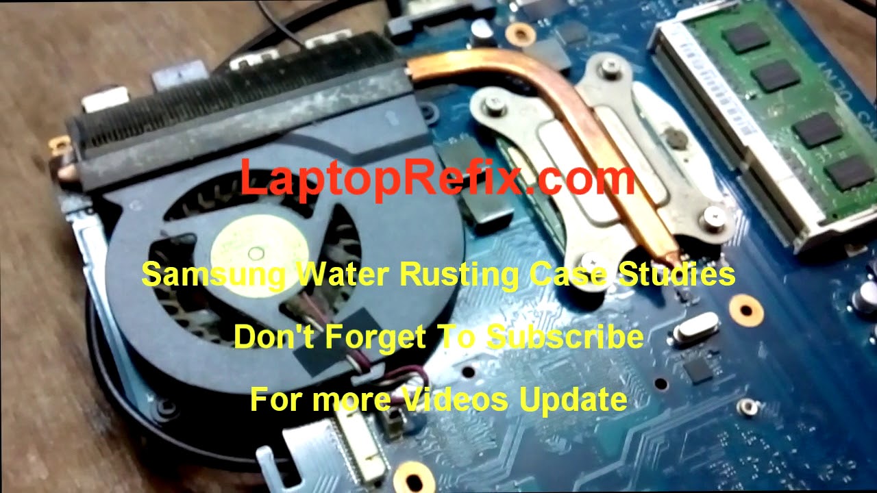 Samsung Water damage case Study| samsung water damage | samsung laptop dead