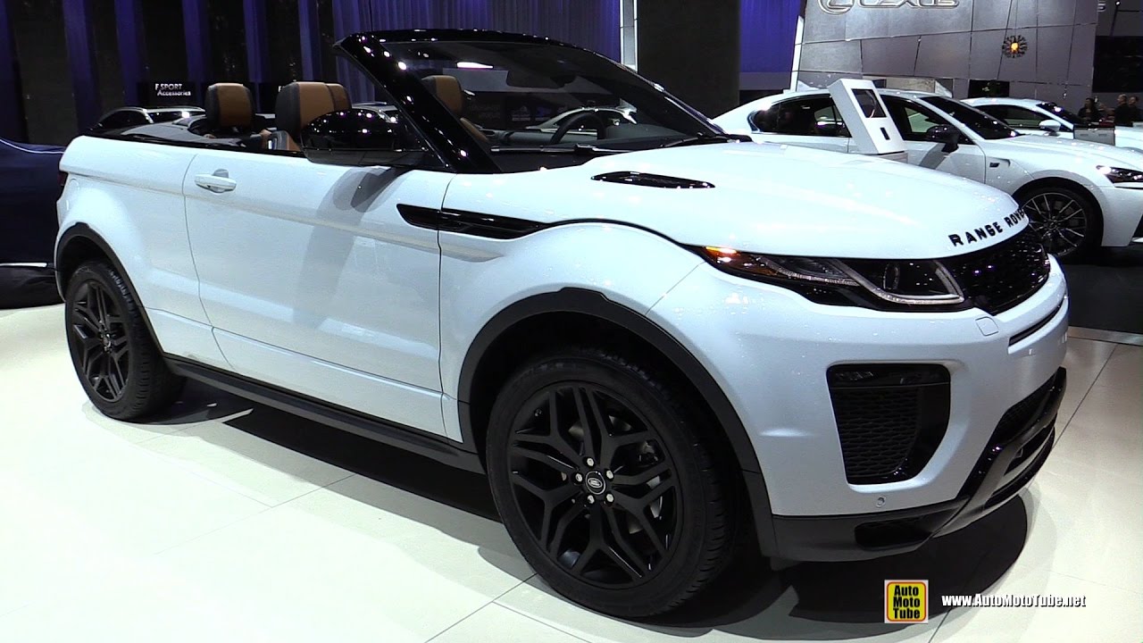 2017 Range Rover Evoque Convertible HSE Dynamic - Exterior Interior Walkaround - 2016 LA Auto Show
