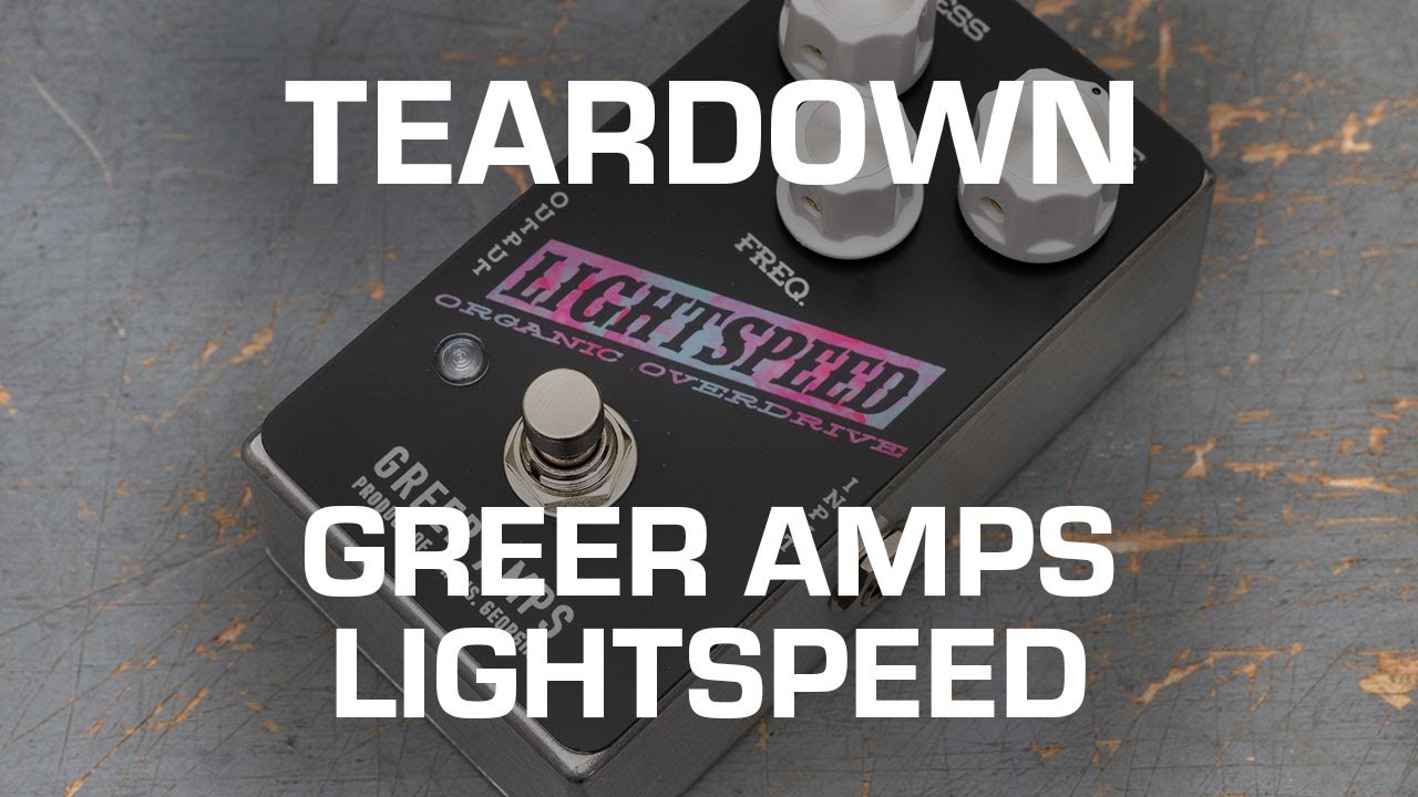 Разборка Greer Lightspeed Overdrive! Посмотрите, что внутри!