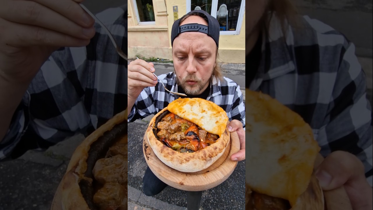 Kebab zapiekany w chlebie