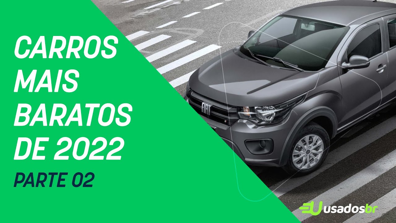 TOP 10 Carros mais baratos de 2022 (Parte 02/02) - Usadosbr