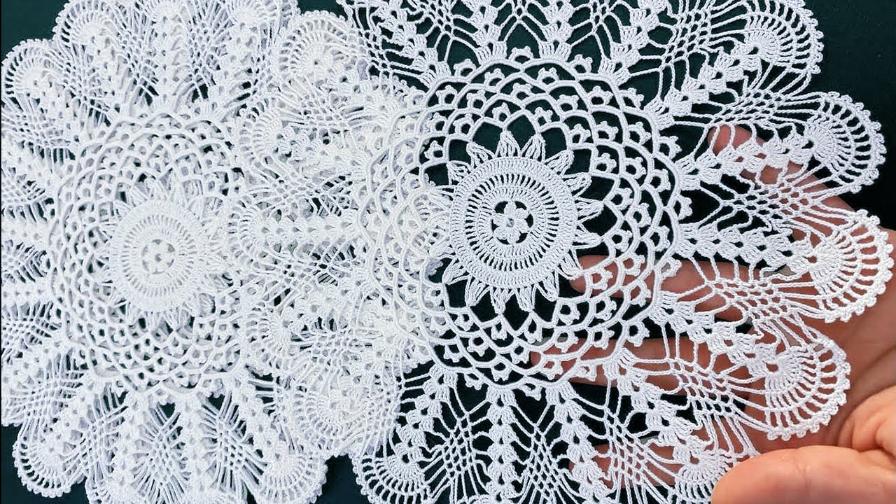 Step By Step Tutorial Crochet Tablecloth New Crochet 2025 🧶 Part 1