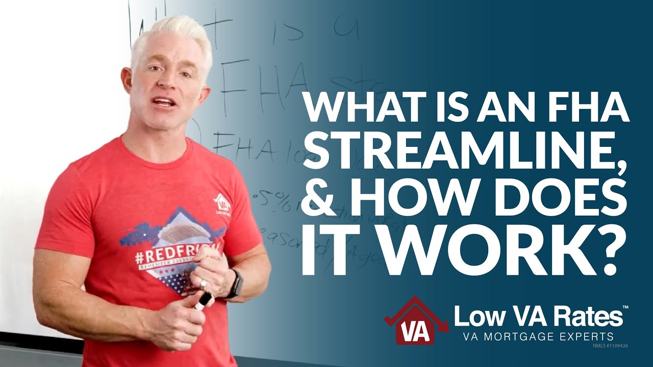 What is an FHA streamline, and how does it work?