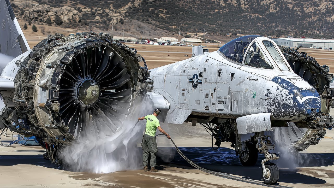 Самолёт с ПУШКОЙ за $280 000 против дронов за $25 000 — Кто победит? A-10 Thunderbolt II