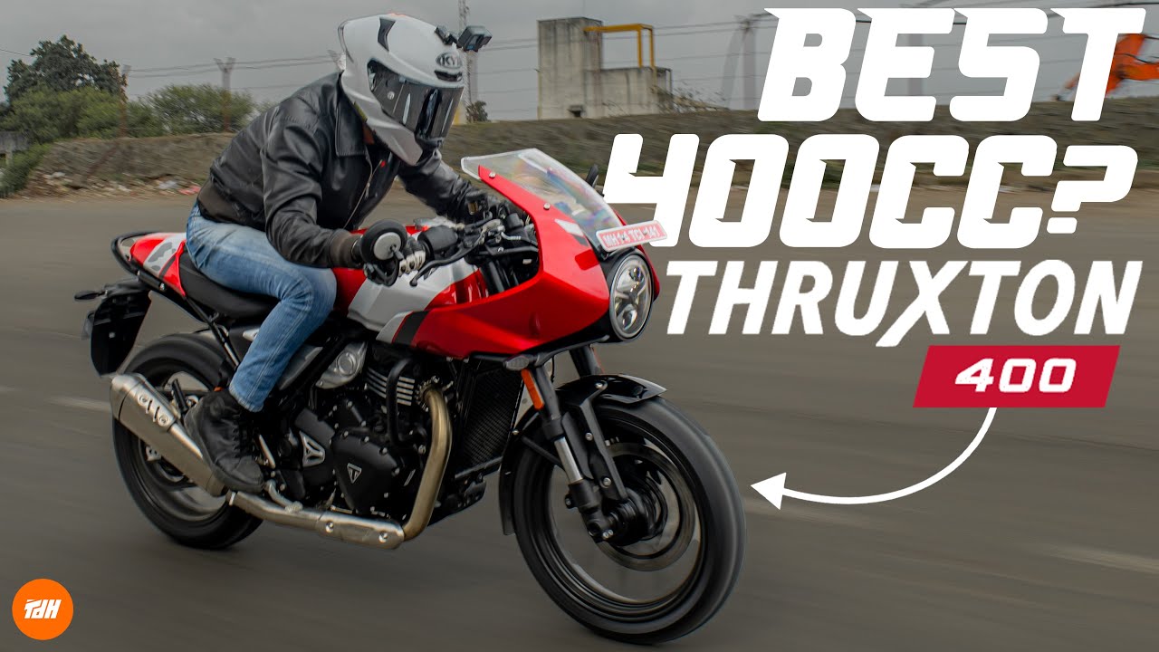 Is this the best 400CC Triumph? Thruxton 400 Review: Triumph's Cafe Racer! | UpShift