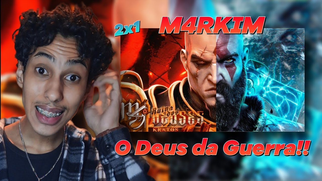 REACT 2X1 KRATOS - RAGNAROK E RUINA DOS DEUSES M4RKIM