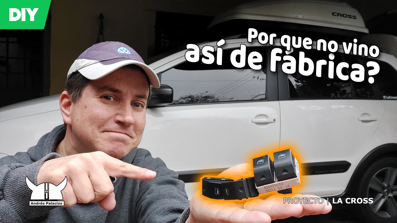 Le hice ONE TOUCH los VIDRIOS TRASEROS a La Cross | VW Suran/Fox