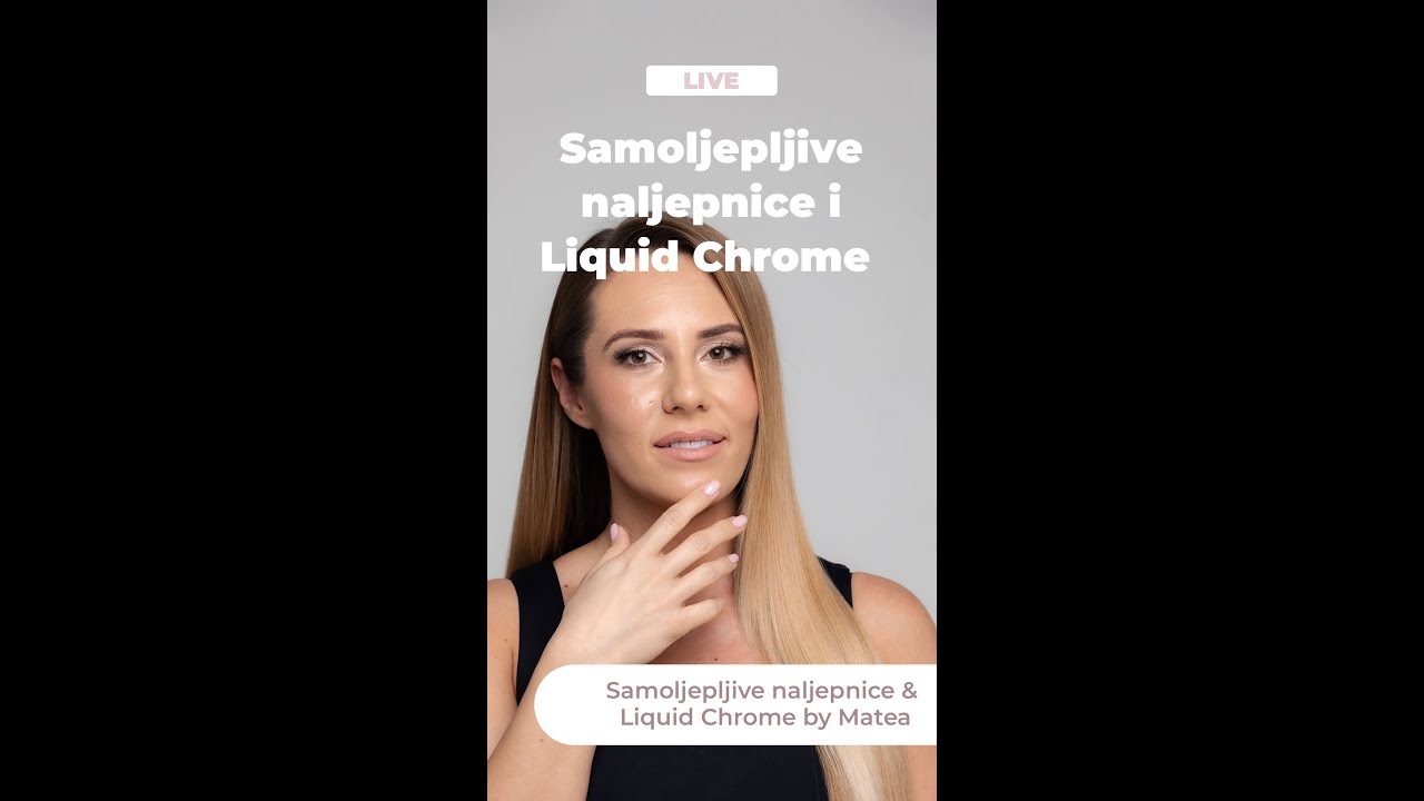 Samoljepljive naljepnice & Liquid Chrome by Matea Šagud