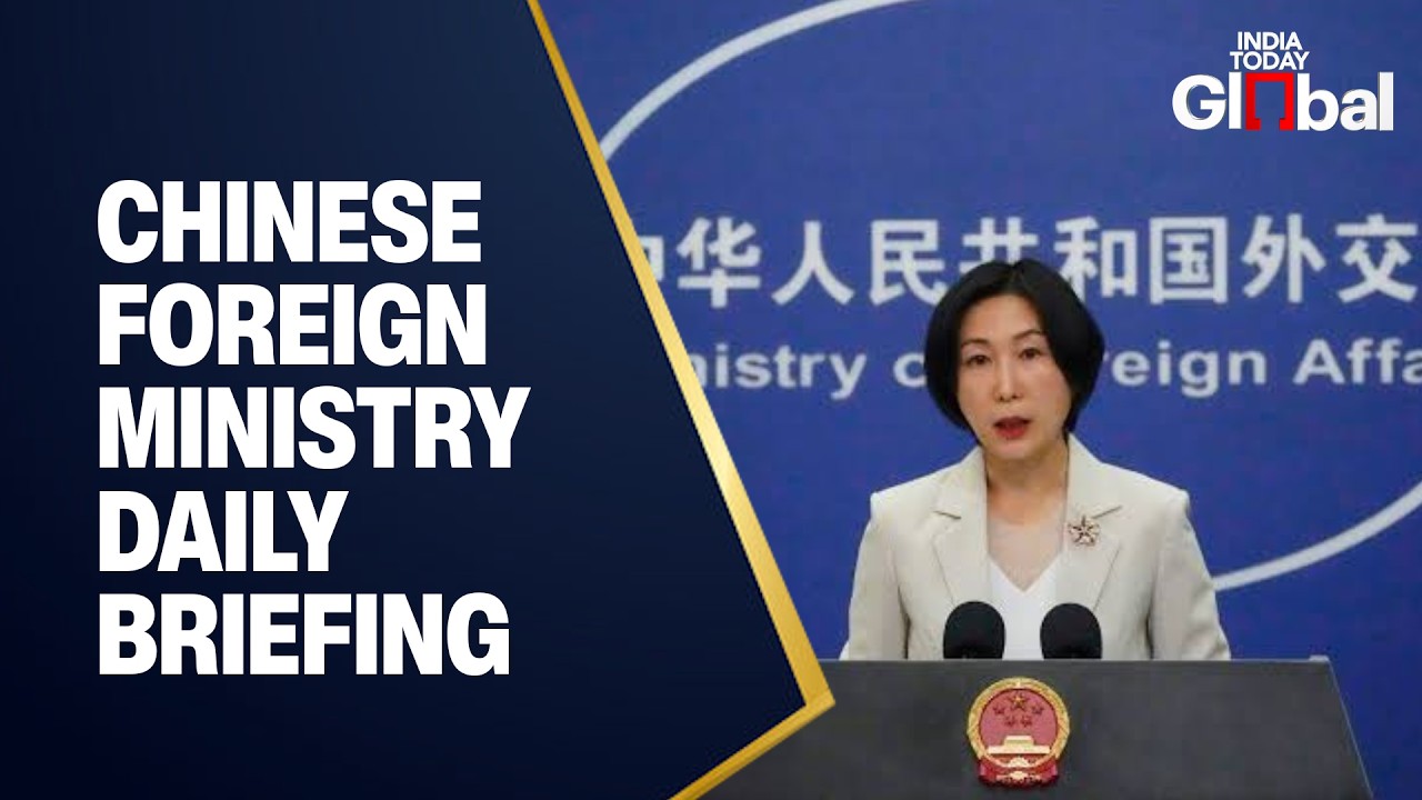 LIVE: Chinese Foreign Ministry Daily Briefing | India, Indo-Pacific & Global Issues